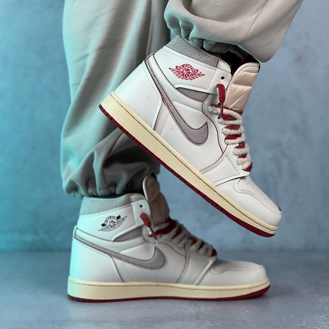 جردن ۱ ساقدار ریر ایر سیل سینابار | Jordan 1 Retro OG High Rare Air Sail Cinnabar
