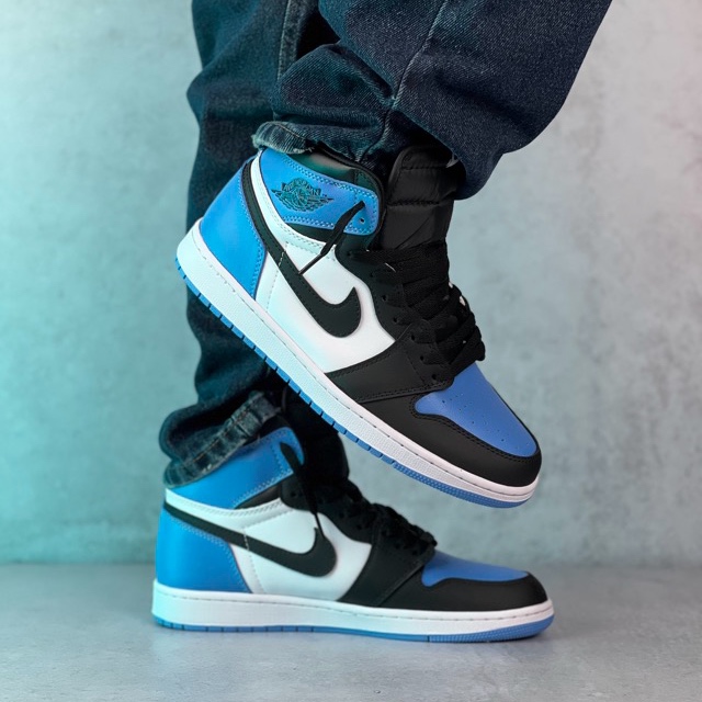 جردن ۱ ساقدار یونیورسیتی بلو | Jordan 1 High OG University Blue