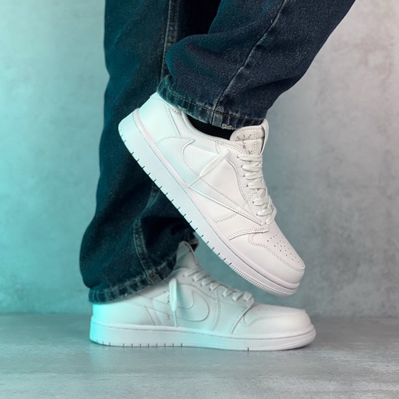 جردن ۱ ترویس وایت پارتی | Jordan 1 Low Travis White Party